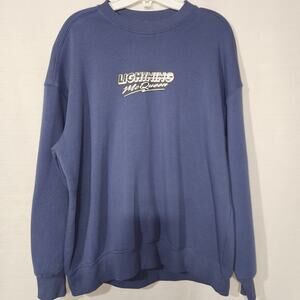 Disney Lightning McQueen Dark blue sweatshirt men size XS